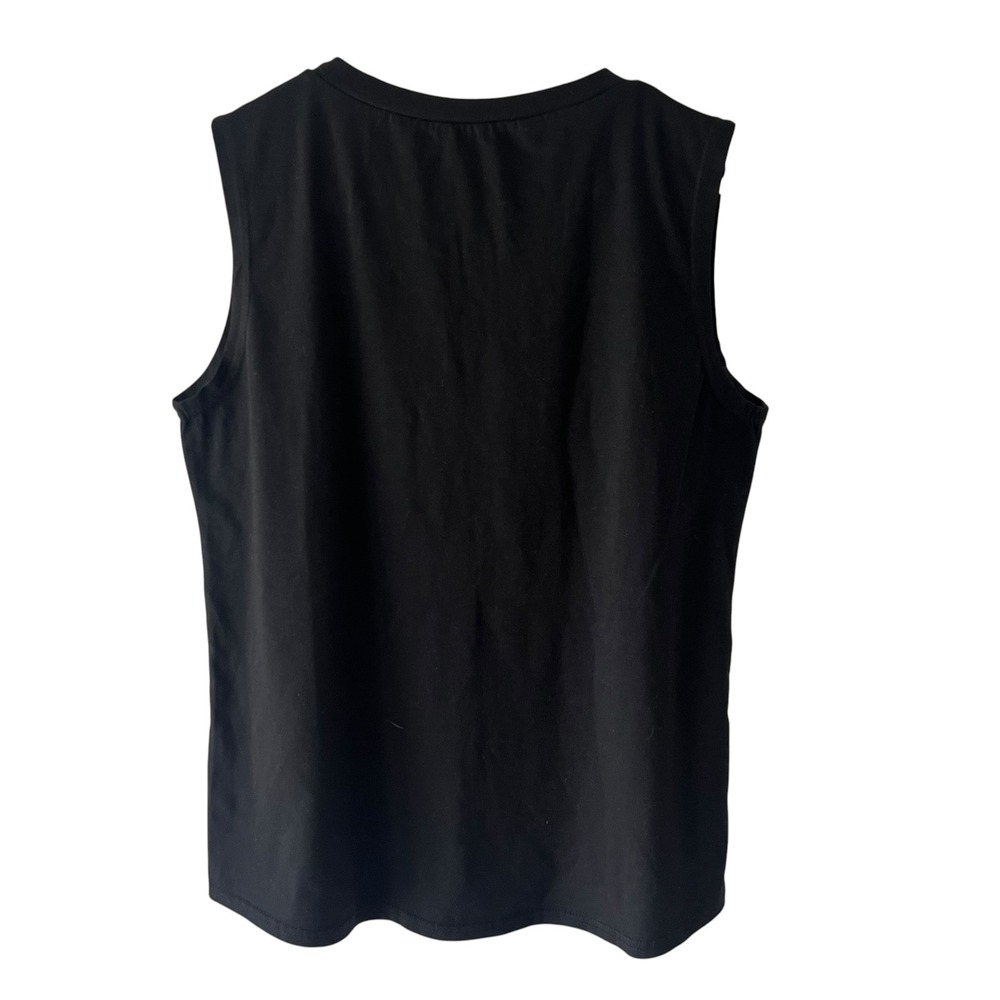 Wapitte Tequila Worth A Shot Black Muscle Tank Top Medium Party Summer Graphic - Picture 2 of 6